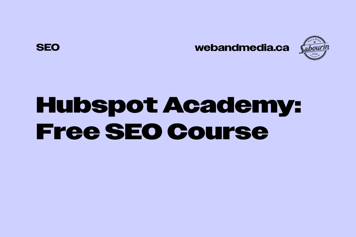 Hubspot Academy: Free SEO Course