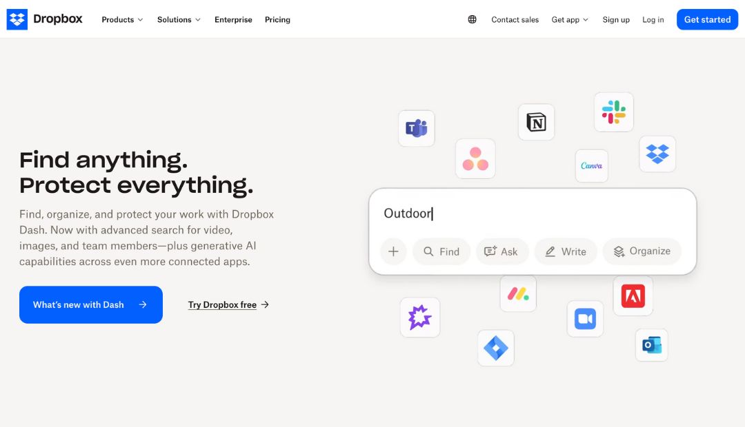 Dropbox Free File Storage