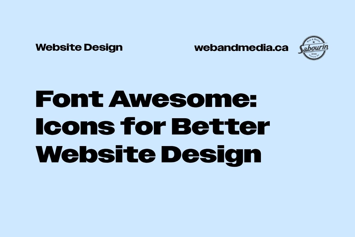 Font Awesome: Icons for Web Design